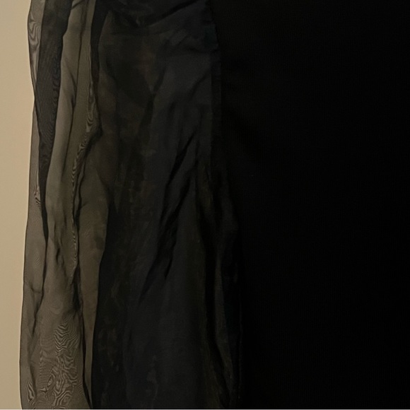 Abella Puff Sleeve Square Neck Sweater - Picture 10 of 16